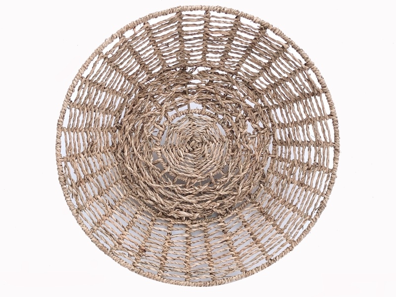 Ultimate Round Seagrass Wall Decor - Artisanal Woven Eco-friendly Basket Art